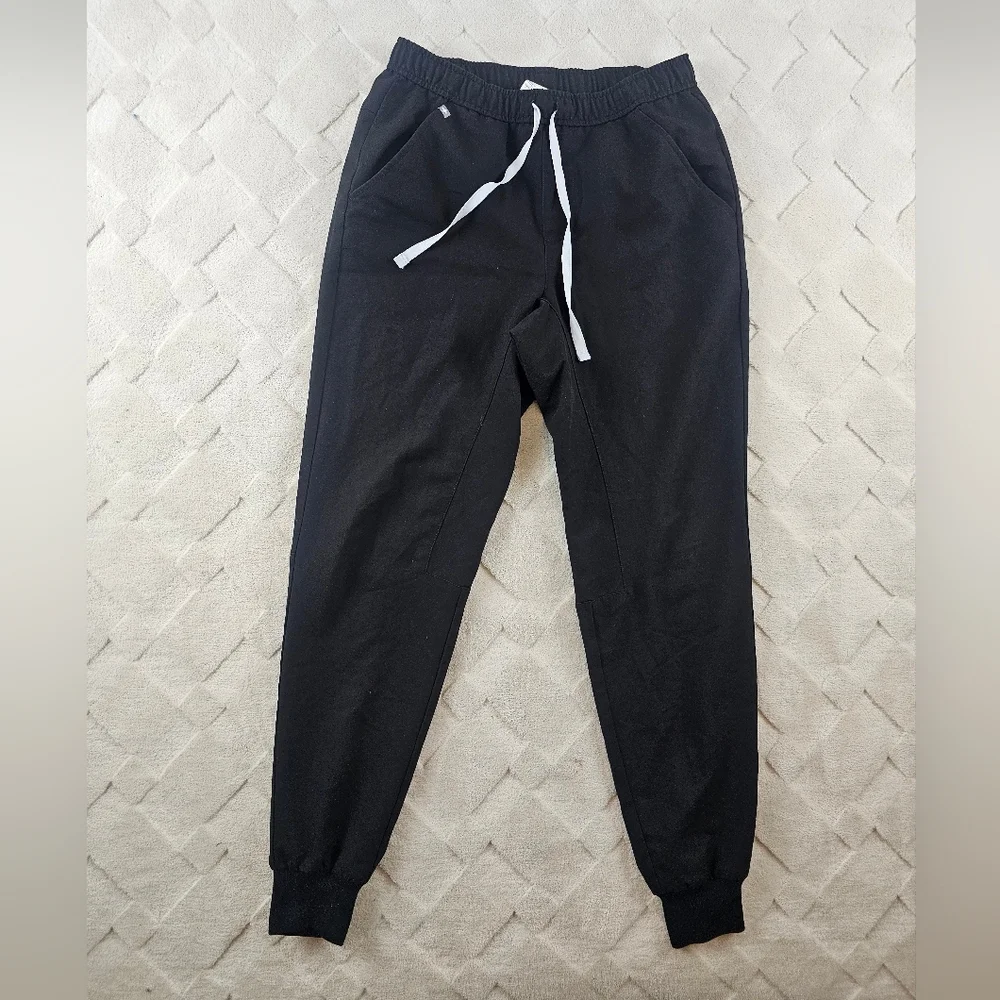 Figs Tansen Jogger Scrub Pants Mens Small Black Medial Nurse Wear